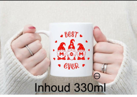 Bedrukte beker / mok Best mom