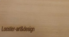 Spreuken - tekst bord Ik heb een getatoeërde vader  -Vaderdag - Verjaardag -Quotes