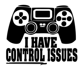 Sticker Game - control - deur - raam sticker