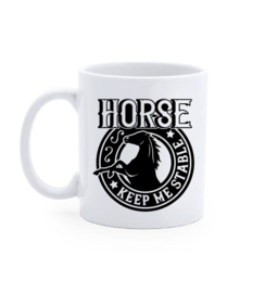 Bedrukte koffie - thee beker Horse - paard dier - verjaardag geschenk