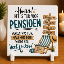 Pensioentegel – Een nieuw hoofdstuk begint