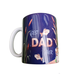 Beker - vaderdag - vissen - grooms - kabouter - dad - verjaardag geschenk
