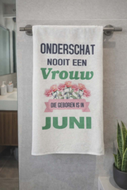 Bedrukte handdoek