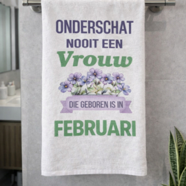 Bedrukte handdoek