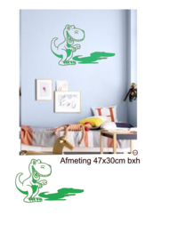 Raam - Muur stickers Dinosaurus