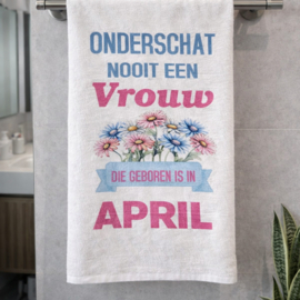 Bedrukte handdoek