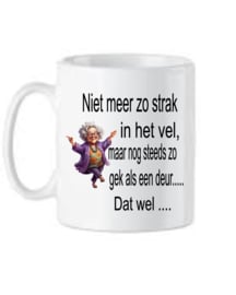 Koffie beker - thee mok niet meer zo strak in vel