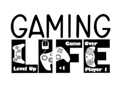 Muursticker Gaming - game over - level - player