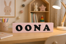 Gepersonaliseerde Puzzelstukjes met Uitneembare Letters