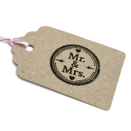 Stempel Mr & Mrs