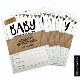 Voorspellingskaarten babyshower
