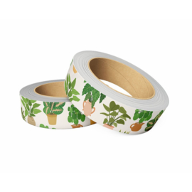 Washi tape planten