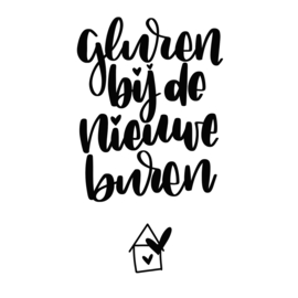 Gluren bij de nieuwe buren