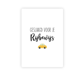 Rijbewijs!