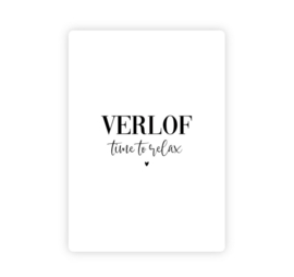 Verlof!