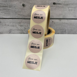 Hoera een meisje