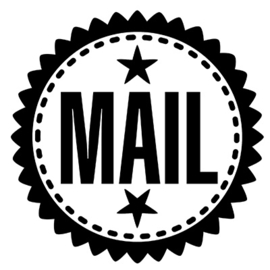 Mini stempel mail