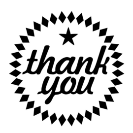Stempel thank you