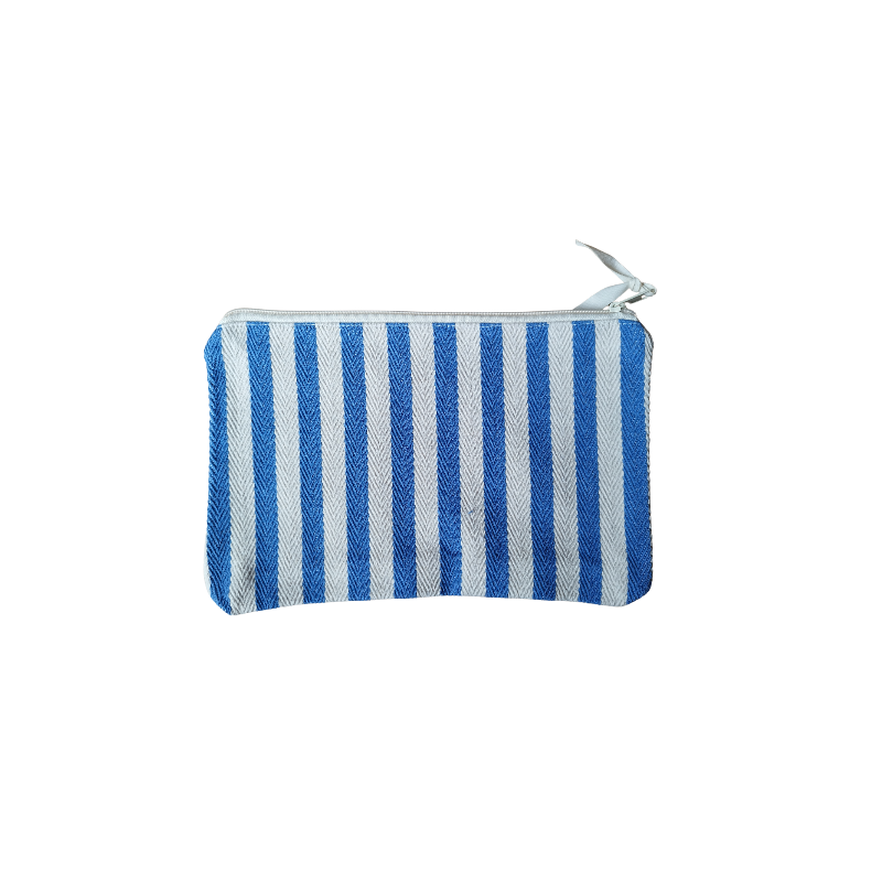 Etui streep blauw