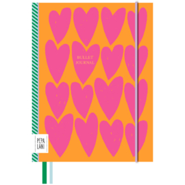 Hearts bullet journal