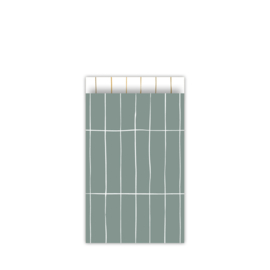 Cadeauzakje Slim Tiles Petrol