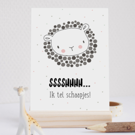 Sssshhhh ik tel schaapjes