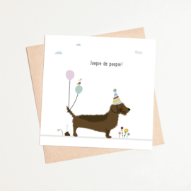 Joepie de poepie!