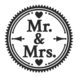 Stempel Mr & Mrs