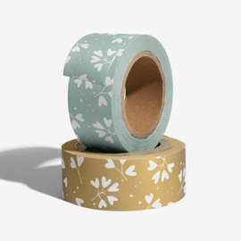Washi tape falling in love mint