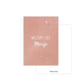 Welkom lief meisje