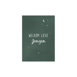 Welkom lieve jongen