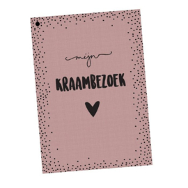 Kraambezoek invulkaarten