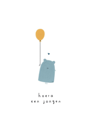 Hoera een jongen