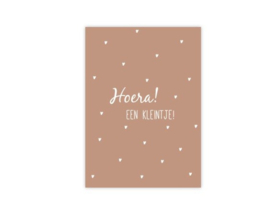 Hoera, een kleintje!