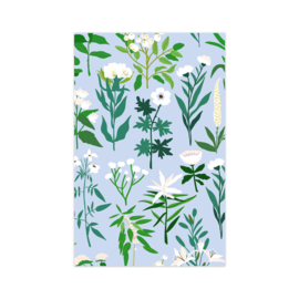 Mini kaart wilde bloemen