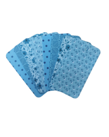 Gemengd setje blauw
