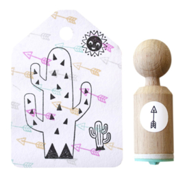 Mini stempel pijl