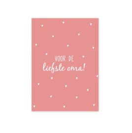 Voor de liefste oma