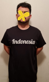 T shirt Indonesia ( Zwart ) maat L