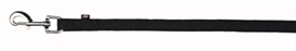 Trixie sleeplijn zwart 15 meter x 2 cm