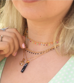 Choker Rainbow Spikes