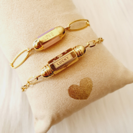 Armband met message-bead