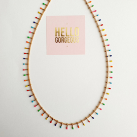 Choker Rainbow Spikes