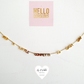 Ketting Add a Little Confetti to Each Day