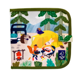 Jaq Jaq Bird krijtboekje Doodle it & go Camping