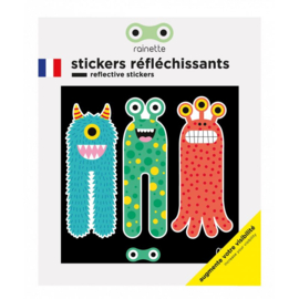 Rainette Reflecterende Sticker 3 Kleine Monsters