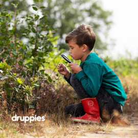 Druppies Regenlaarsjes Rood (mat)