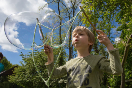 Reuzebellen blazen met BubbleLab