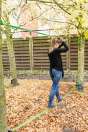 Slackline Set met boombescherming