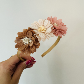 Haarband - Bloemen pastel